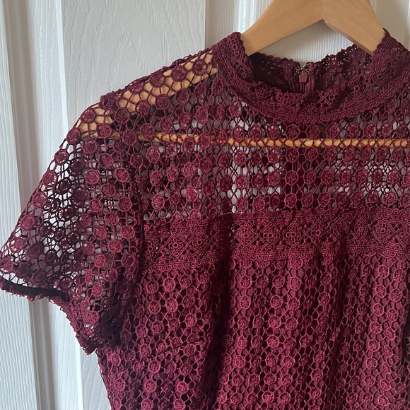 SHE + SKY CROCHET DRESS LIKE NEW - Picture 2 of 7